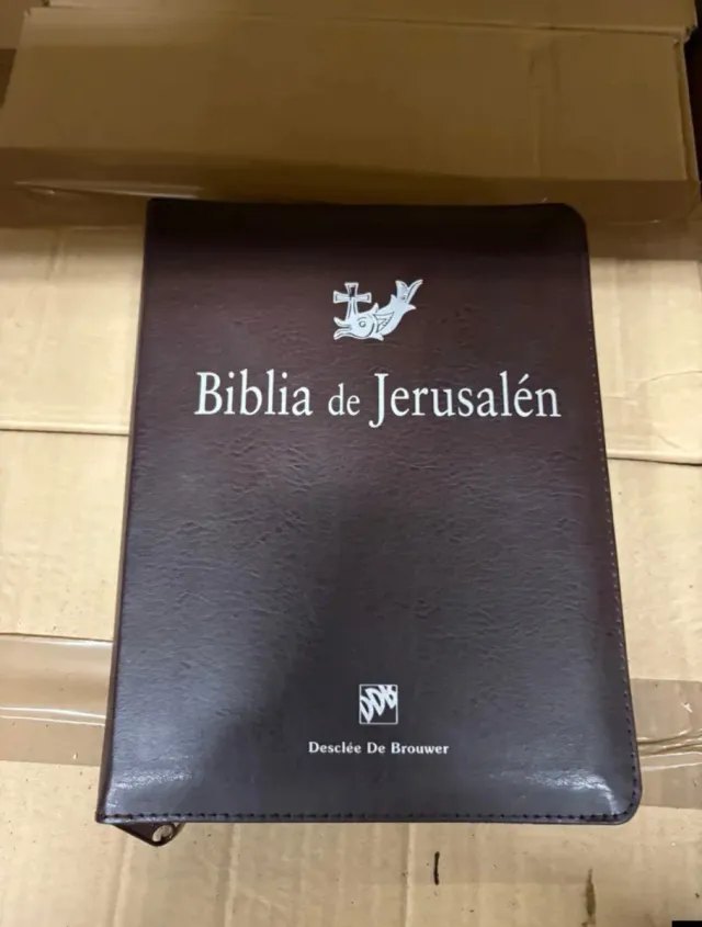 Biblia de Jerusalém modelo cremallera nueva