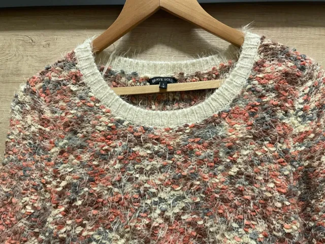 Jersey de Punto Suave Rosa