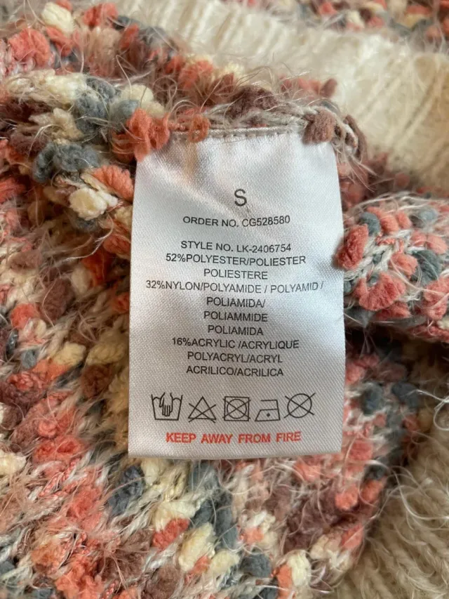 Jersey de Punto Suave Rosa