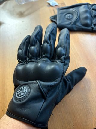 Guantes de moto negros