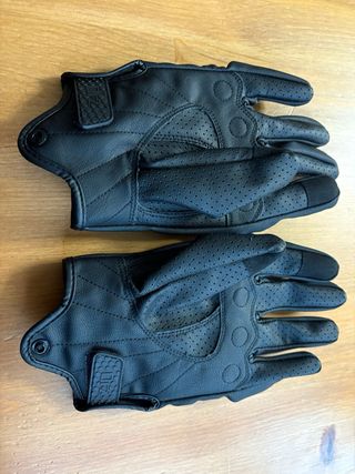 Guantes de moto negros