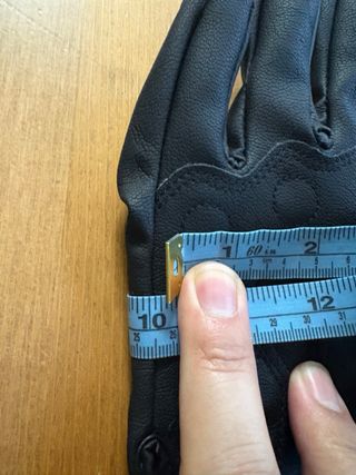 Guantes de moto negros