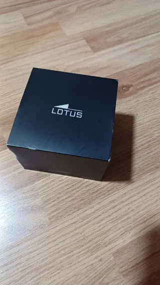 Reloj Lotus 15411 Negro Correa Piel. Como nuevo.