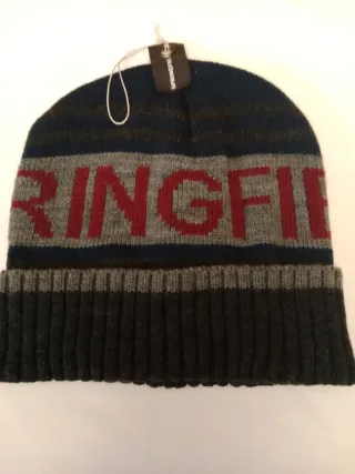 Gorro Springfield lana hombre azul/gris