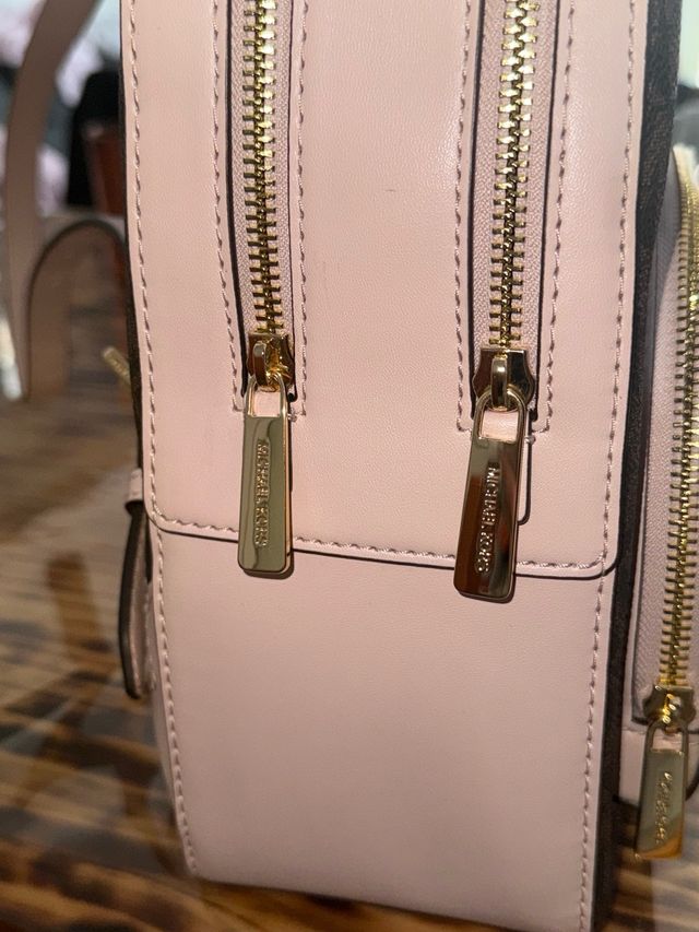 Mochila Michael Kors Marrón y Rosa