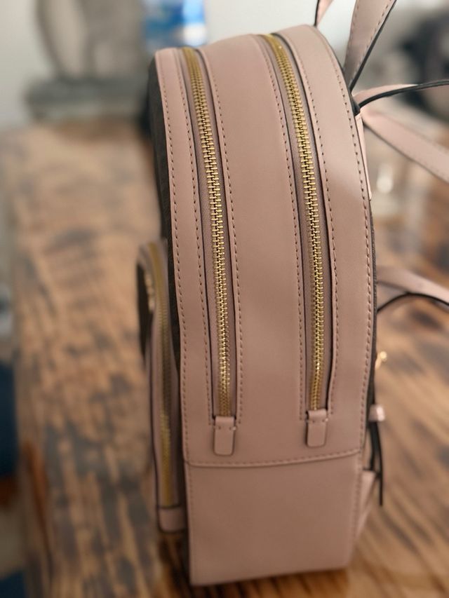 Mochila Michael Kors Marrón y Rosa