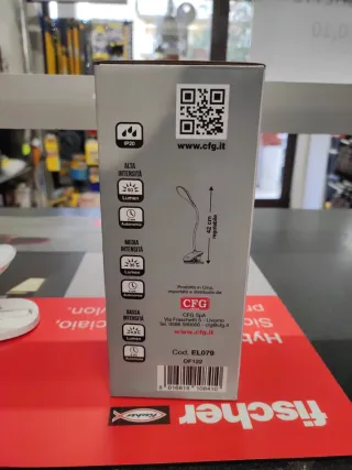 Lampada da tavolo ricaricabile con clip