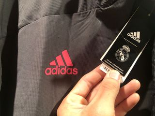Chaqueta Real Madrid Adidas Gris