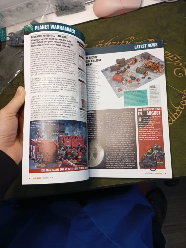 White Dwarf Agosto 2018