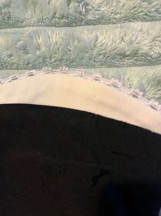 Top banda Zara blanco y negro