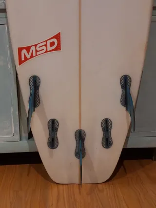 Tabla Surf Slash 5,8 + Quillas FCS + Funda Dakine