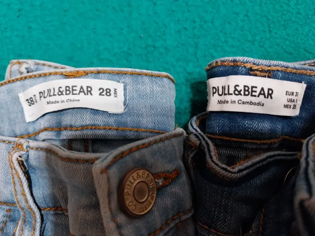 Lote 3 Vaqueros (Negro y Azul)