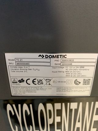 Nevera Portátil Dometic TC21 (20L)