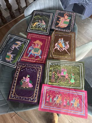 Pinturas Miniatura Indias Tradicionales