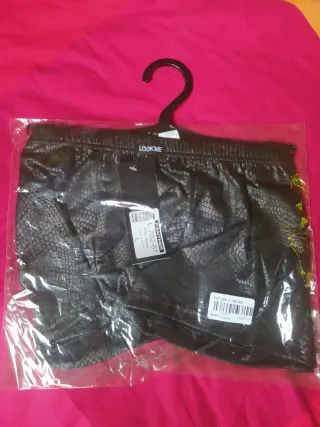 Boxer sexy hombre Negro L