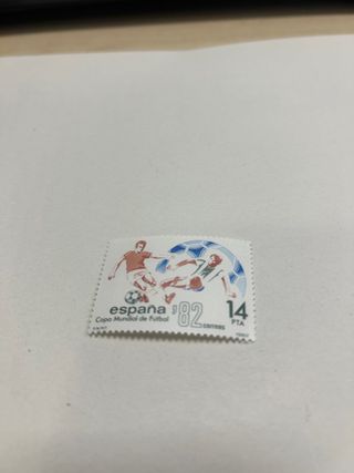 Sello España Copa Mundial Fútbol 1982