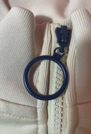 Chaqueta Fila Cremallera Beige Talla M