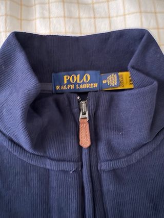 Polo Ralph Lauren Media Cremallera Azul Marino