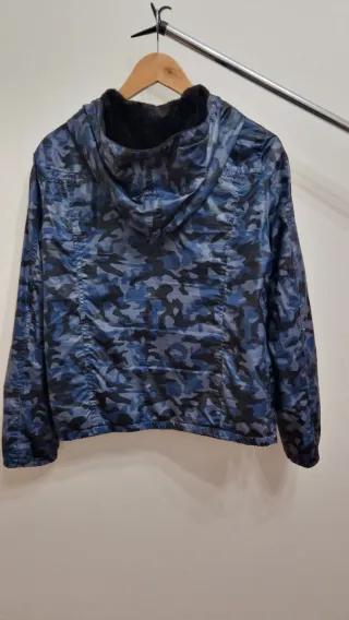 Giacca OVS camouflage blu e nera