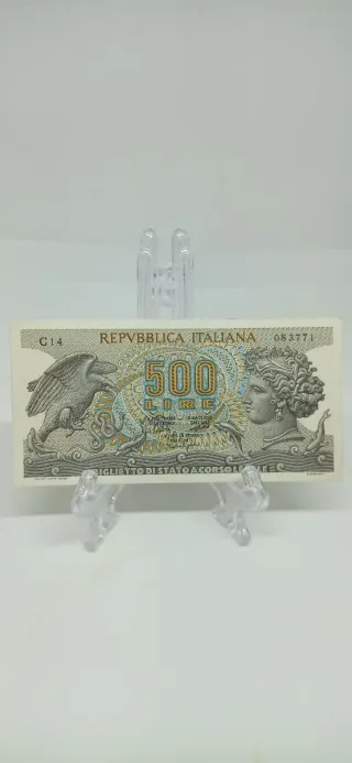 500 Lire Repubblica Italiana - Banconota