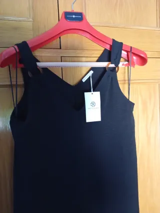 Vestido negro elegante talla S