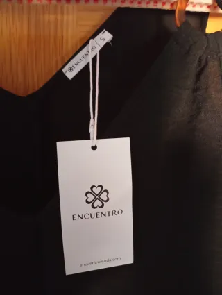 Vestido negro elegante talla S