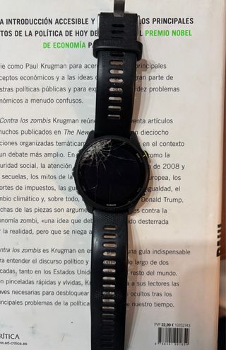 Garmin Forerunner 255 Music Negro - Pantalla Rota.