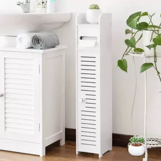 Mobiletto bagno bianco
