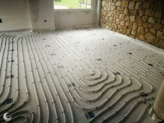 Climatización, fontanería. Aerotermia, suelo radia
