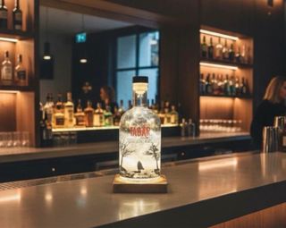 Lampada Tabar Design Moderno Vetro Legno