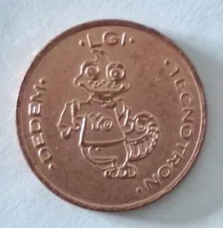 Moneda Antigua TECNOTRON kiddie rides