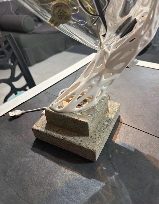 Lampada artigianale base Grappa Of