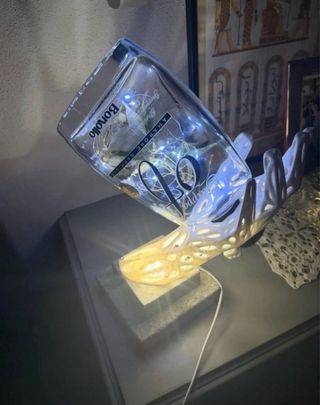 Lampada artigianale base Grappa Of