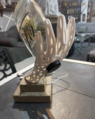 Lampada artigianale base Grappa Of