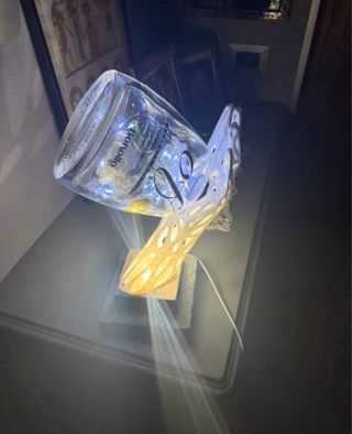 Lampada artigianale base Grappa Of