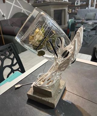 Lampada artigianale base Grappa Of