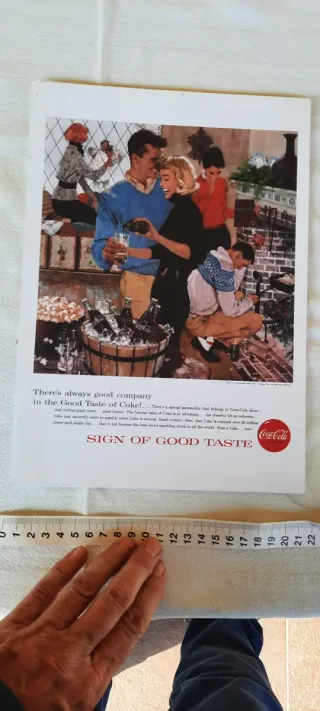 Stampa Pubblicitaria Coca-Cola
