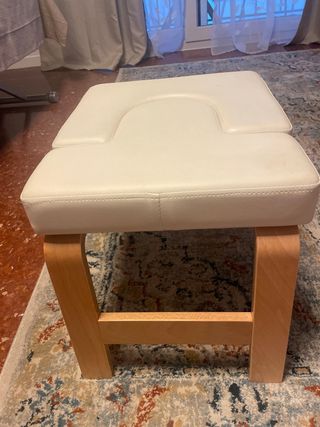 Banco de Yoga Blanco para invertidas