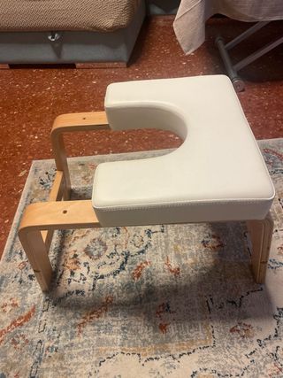 Banco de Yoga Blanco para invertidas