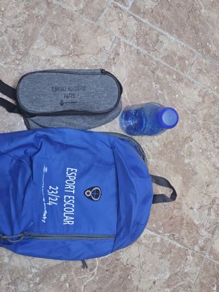 Kit escolar mochila y neceser