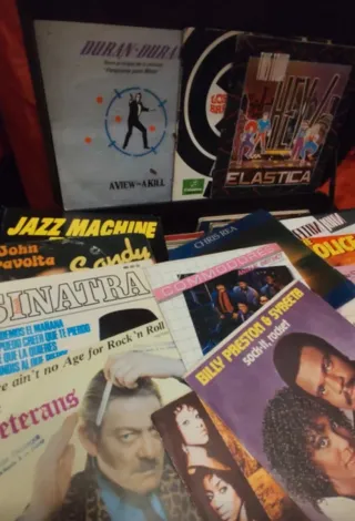 Lote 250 Vinilos Singles Internacionales