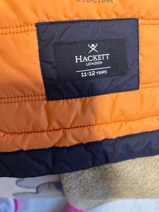 Chaleco Hackett Talla 11-12 Años