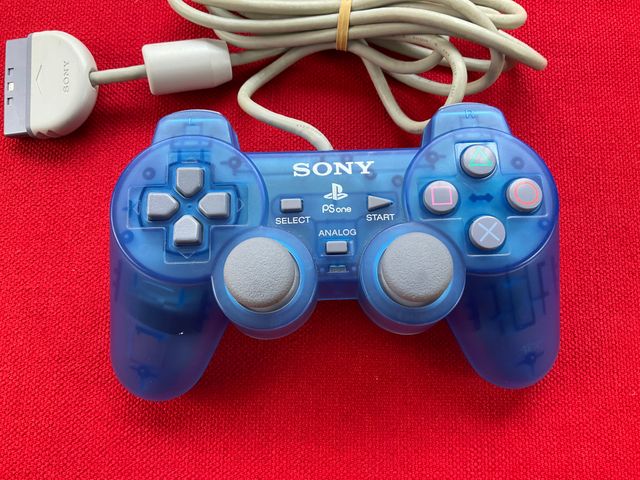 Controller Dualshock PSone Blu originale Sony