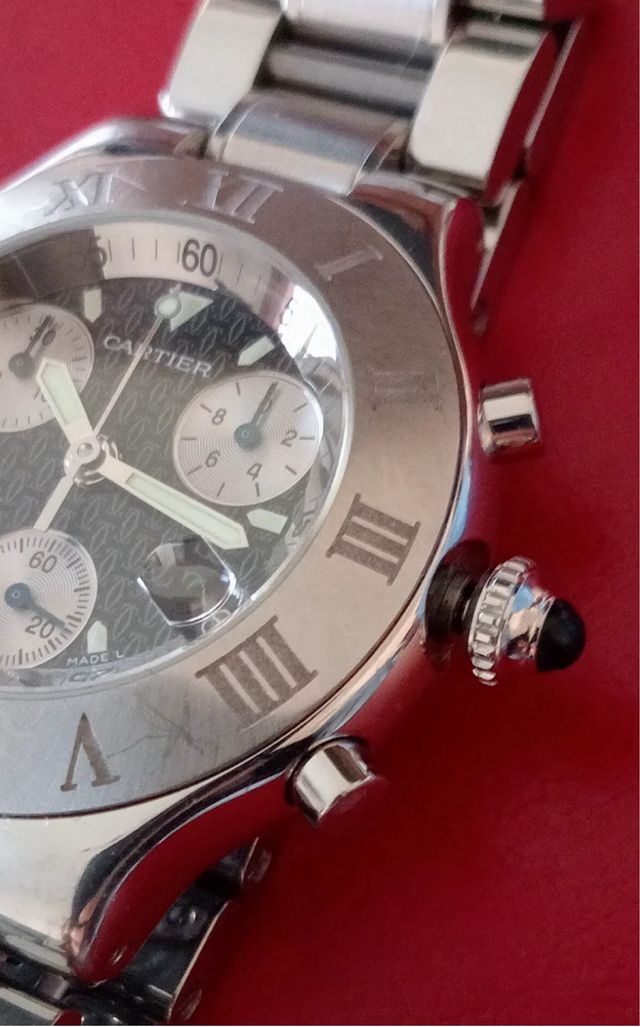 Reloj Cartier Chronoscaph 21 Ref. 2424 Swiss Made