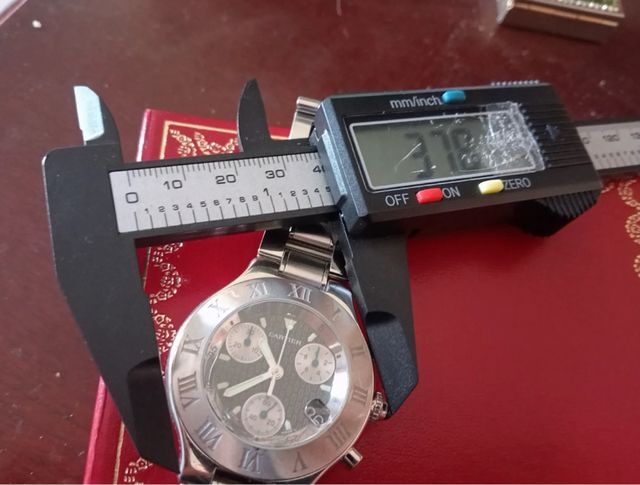 Reloj Cartier Chronoscaph 21 Ref. 2424 Swiss Made