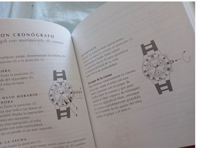 Reloj Cartier Chronoscaph 21 Ref. 2424 Swiss Made