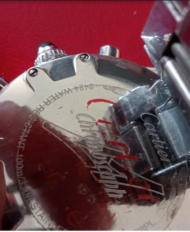 Reloj Cartier Chronoscaph 21 Ref. 2424 Swiss Made