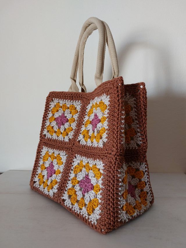 Bolso nuevo crochet granny