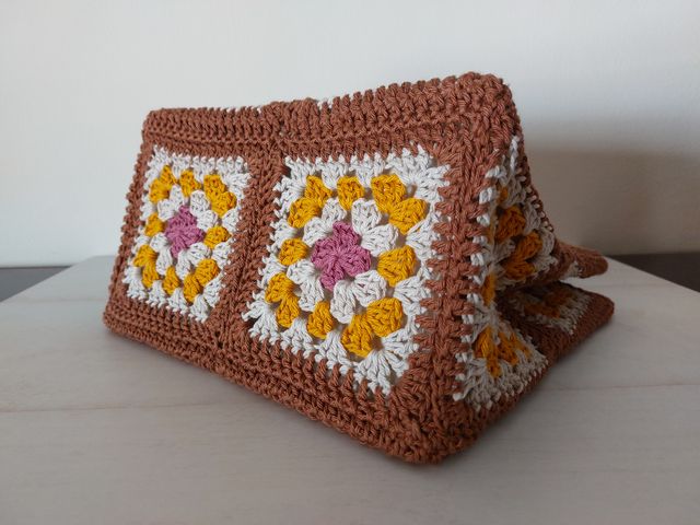 Bolso nuevo crochet granny