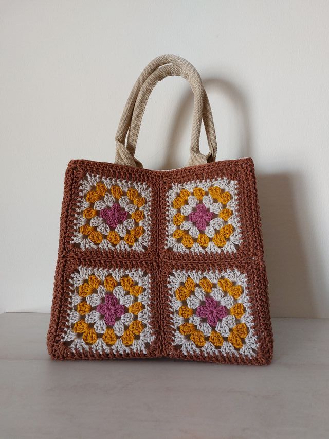 Bolso nuevo crochet granny